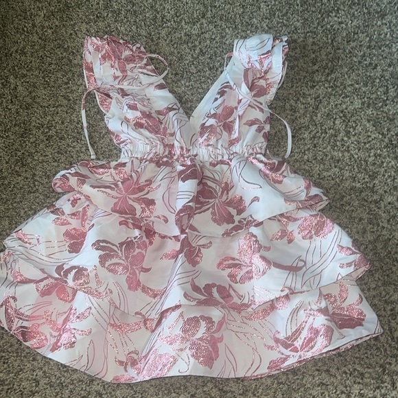 Buddy Love Hudson Elastic Waist in Pink Floral M - Picture 6 of 14